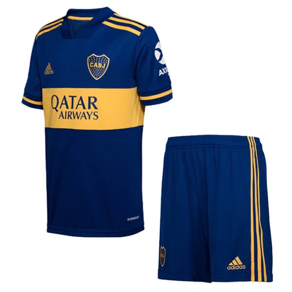 Camiseta Boca Juniors Replica Primera Ropa Niños 2020/21 Azul